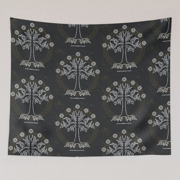 Item preview, The White Tree of Gondor - Viking Style designed and sold by The Bearded Brush & Blade.