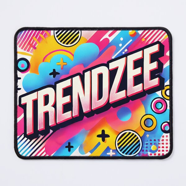 Item preview, TrenndZee Graphic with Neon-Inspired Energetic Mood designed and sold by Thai Vibe Studio.
