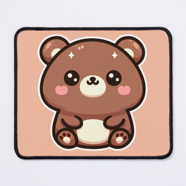 Item preview, Kawaii Cute Brown Bear 3 | Pets and Animals for Men and Women t-shirt designed and sold by panchiTWO.