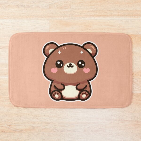 Item preview, Kawaii Cute Brown Bear 3 | Pets and Animals for Men and Women t-shirt designed and sold by panchiTWO.