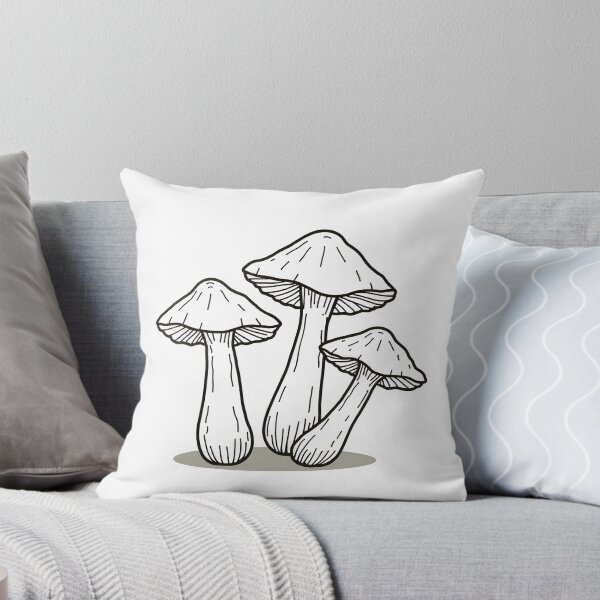 Aperçu de l'œuvre Trio de Champignons Stylisés créée et vendue par GaricDrawsob.