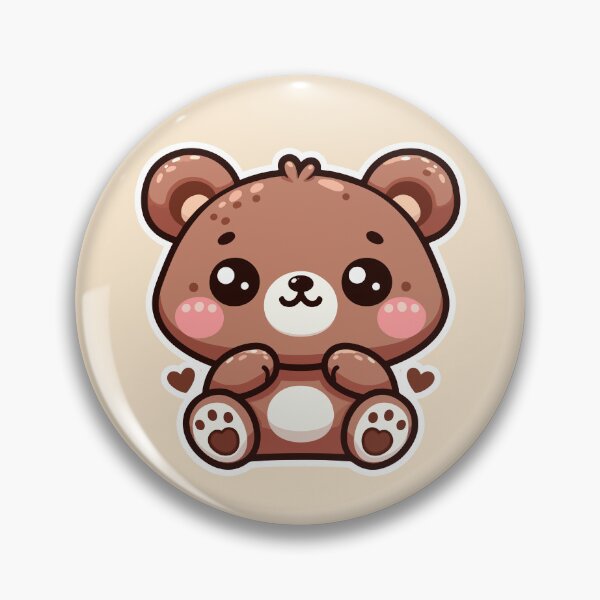Item preview, Kawaii Cute Brown Bear 2 | Pets and Animals for Men and Women t-shirt designed and sold by panchiTWO.