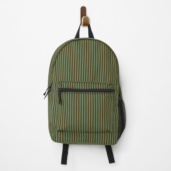 Item preview, Olive green and cyan teal striped designed and sold by Peach Fuss.