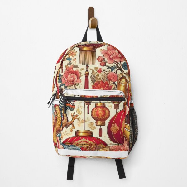 Item preview, Red Lanterns & Dragons: Lunar New Year Design designed and sold by HoriArc.