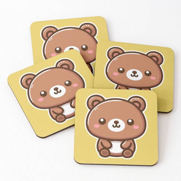 Item preview, Kawaii Cute Brown Bear 1 | Pets and Animals for Men and Women t-shirt designed and sold by panchiTWO.