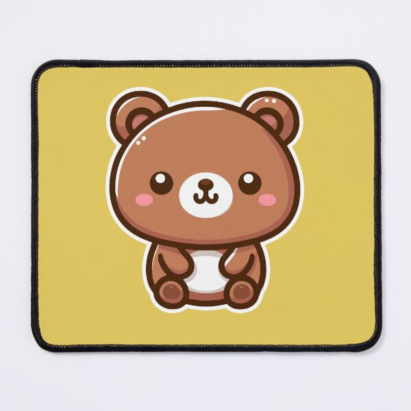 Item preview, Kawaii Cute Brown Bear 1 | Pets and Animals for Men and Women t-shirt designed and sold by panchiTWO.