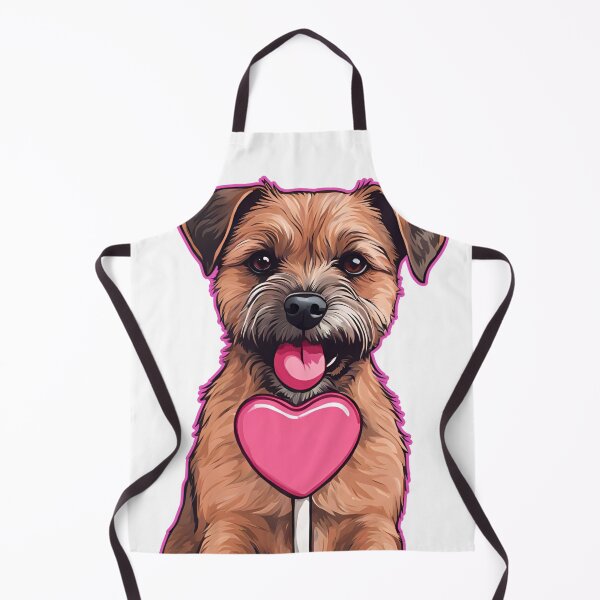 Item preview, Valentine's Day Border Terrier Love designed and sold by GoodyPaws.