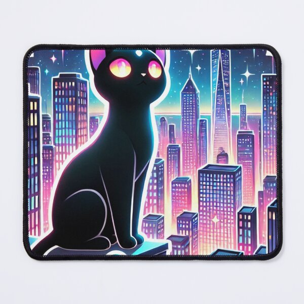 Item preview, Midnight Black Cat designed and sold by WhiteSeason.