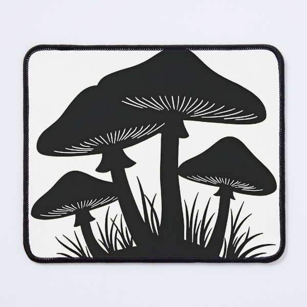 Item preview, Elegant Mushroom Quartet Silhouette designed and sold by GaricDrawsob.