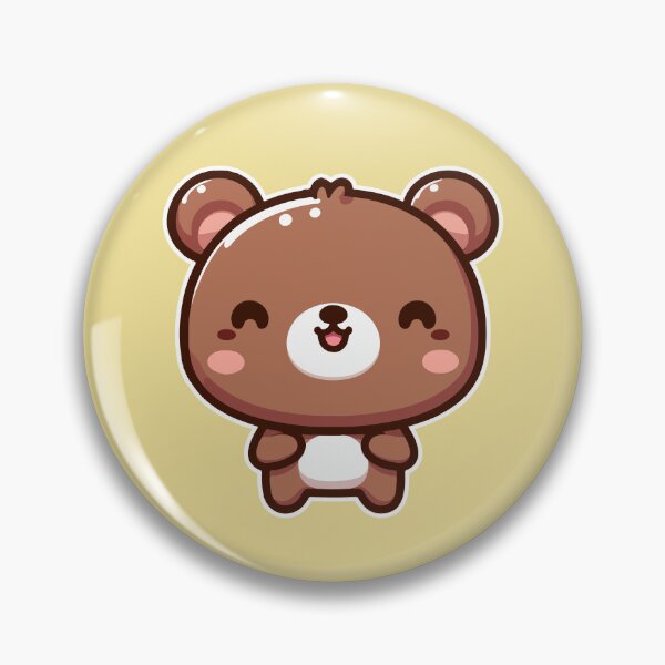 Item preview, Kawaii Cute Brown Bear 4 | Pets and Animals for Men and Women t-shirt designed and sold by panchiTWO.