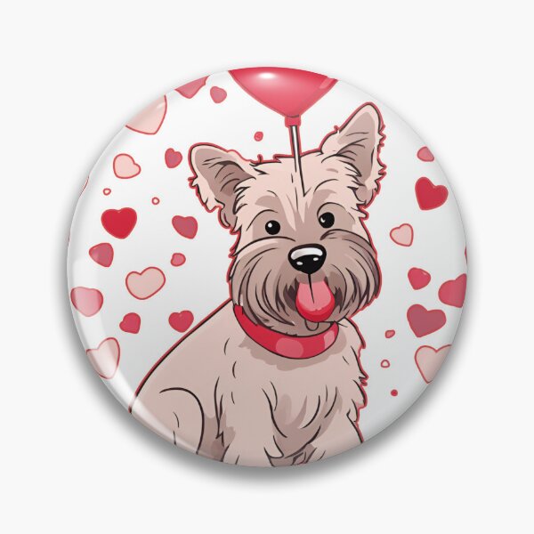 Artikelvorschau, Valentinstag-Cesky-Terrier-Liebe entworfen und verkauft von GoodyPaws.