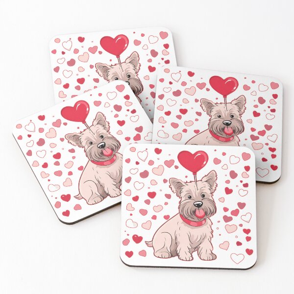 Item preview, Valentine's Day Cesky Terrier Love designed and sold by GoodyPaws.