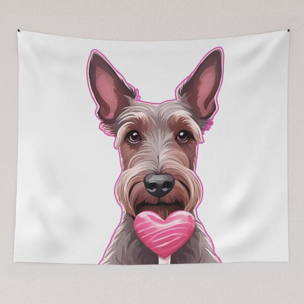 Item preview,  Valentine's Day Cesky Terrier Love designed and sold by GoodyPaws.