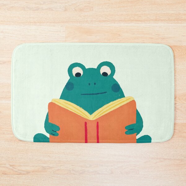 Item preview, Adorable Frog Reading a Book designed and sold by DreamyMile.