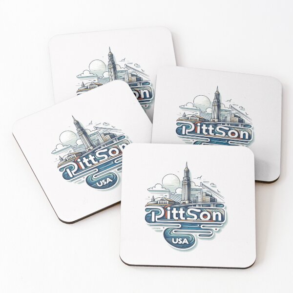 Item preview, Pittston USA" as part of the image, appearing as a hand-painted element.  designed and sold by PaintMeWorld.