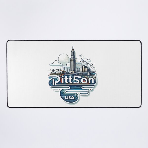 Item preview, Pittston USA" as part of the image, appearing as a hand-painted element. designed and sold by PaintMeWorld.