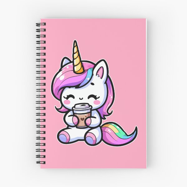 Item preview, Kawaii Cute Unicorn Drinking Coffee 2 | Magic and Mythical for Men and Women t-shirt designed and sold by panchiTWO.