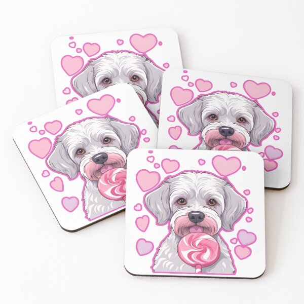 Item preview, Valentine's Day Dandie Dinmont Terrier Love designed and sold by GoodyPaws.