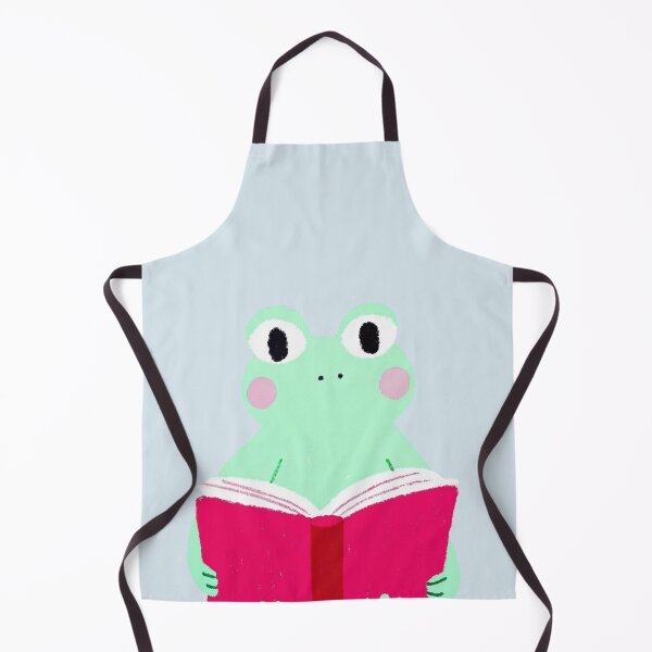 Item preview, Sweet Frog Reading a Pink Book designed and sold by DreamyMile.