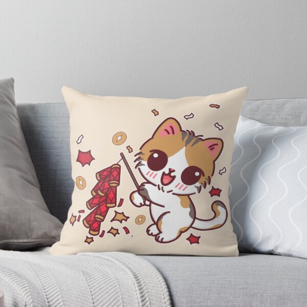 Item preview, Lucky Firecracker Kitty designed and sold by BGMeYou.