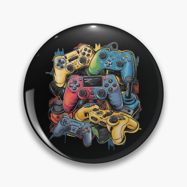 Artikelvorschau, Farbenfrohes Gaming-Controller-Design für Gamer entworfen und verkauft von love3617.