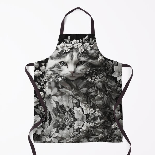 Item preview, Flower-Powered Kitty designed and sold by Sadia Jannat.