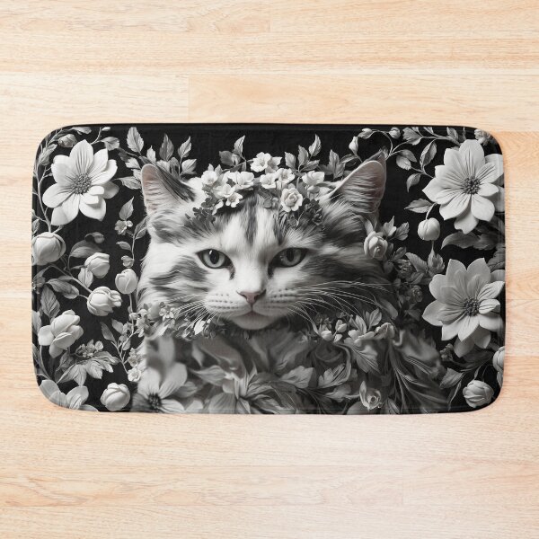 Item preview, Flower-Powered Kitty designed and sold by Sadia  Jannat.
