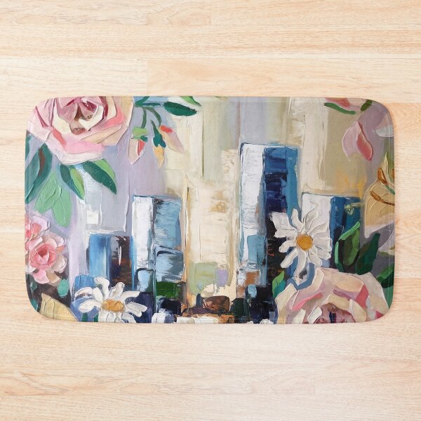 Item preview, Modern Romanticism Floral Painting in Soft Pastel Color designed and sold by Tamas Das.