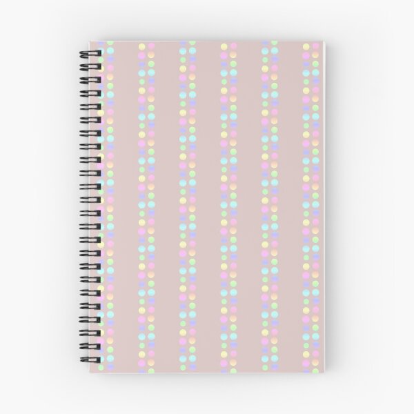 Item preview, Warm neutral pastel dots | Grayish rainbow pastels dotted designed and sold by lausn.