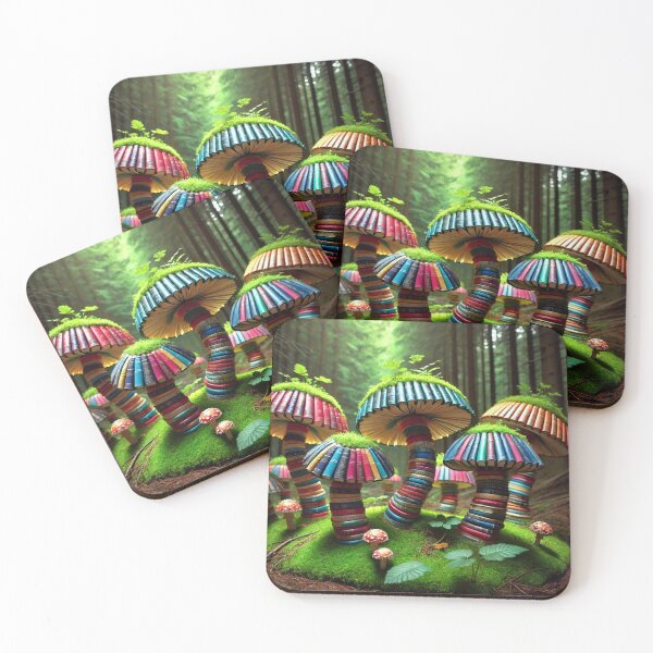 Item preview, Magic Mushrooms - Art of Books designed and sold by Eric Nagel.