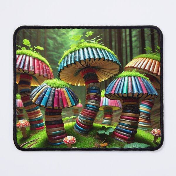 Item preview, Magic Mushrooms - Art of Books designed and sold by Eric Nagel.