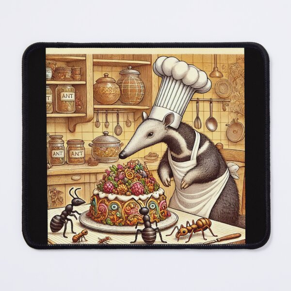 Item preview, Anteater Chef Makes a Cake designed and sold by DamioPolArt.