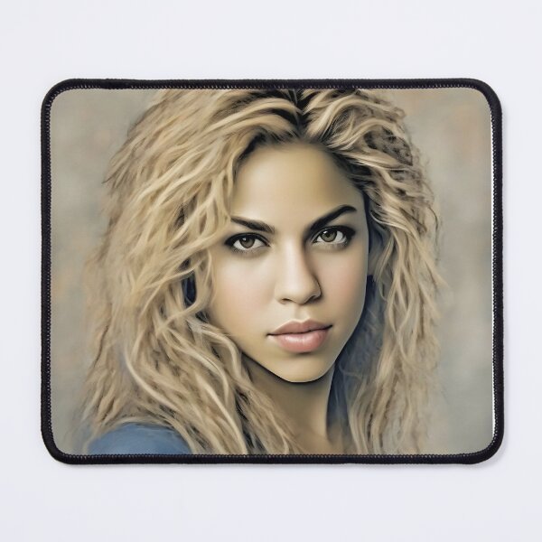 Item preview, Soft portrait of Shakira designed and sold by bogfl.