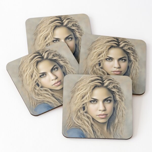 Item preview, Soft portrait of Shakira designed and sold by bogfl.