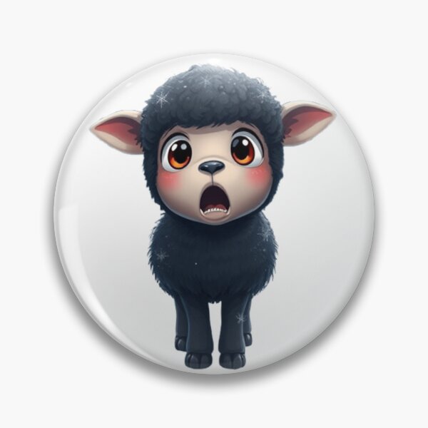 Item preview, Black sheep typography art designed and sold by GiantTaro.
