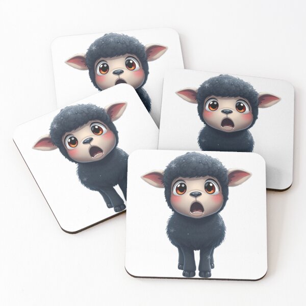 Item preview, Black sheep typography art designed and sold by GiantTaro.