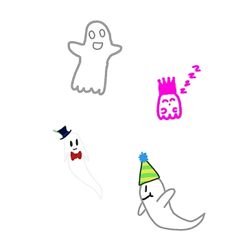 Artwork thumbnail, Ghost group by Roubyn