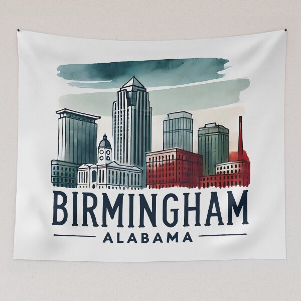 Item preview, Birmingham Alabama designed and sold by HowToCanadian.