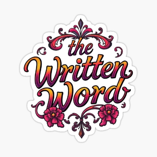Artikel-Vorschau von Das geschriebene Wort, designt und verkauft von KubsonGenius.