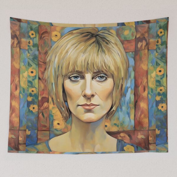 Item preview, Portrait of Christine McVie designed and sold by bogfl.
