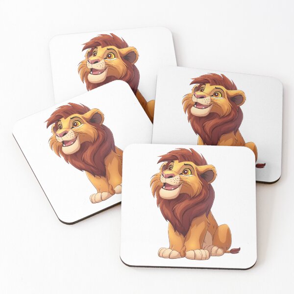 Item preview, Cute cartoon lion designed and sold by Stickermagician.