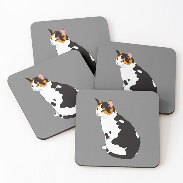 Item preview, Calico Friend,Cat Loaf,Cow Print Cat designed and sold by xiao xuans.