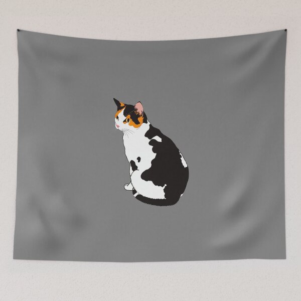 Item preview, Calico Friend,Cat Loaf,Cow Print Cat designed and sold by xiao xuans.
