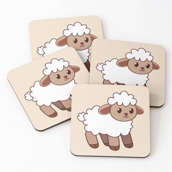 Artikelvorschau, Flauschiges Schaf entworfen und verkauft von WildGuess5.