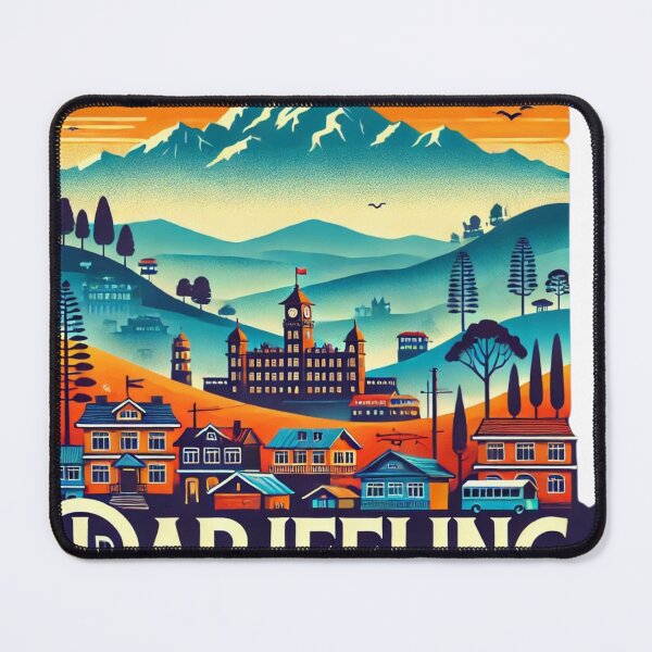 Item preview, Darjeeling town queen of the hills designed and sold by Places On Earth.