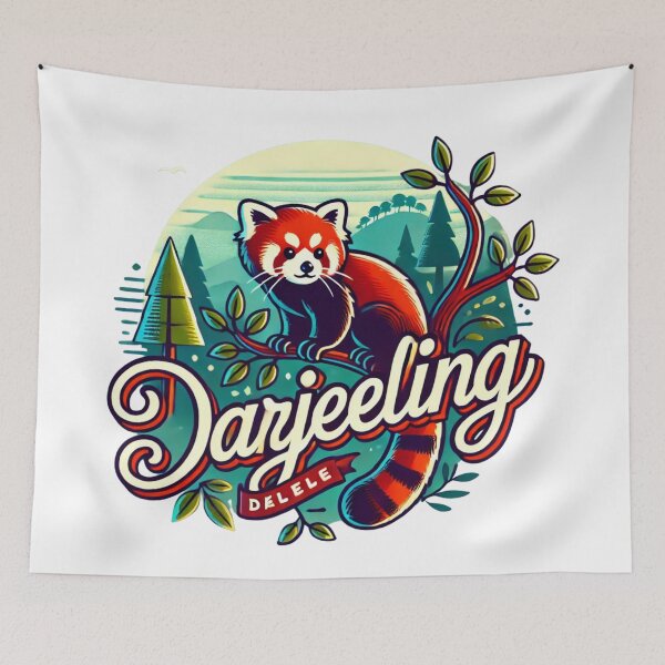 Item preview, Darjeeling red panda designed and sold by Places On Earth.