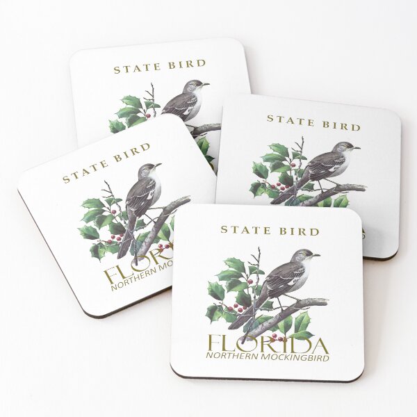 Item preview, Florida Territory Northern Mockingbird Design designed and sold by taiche.