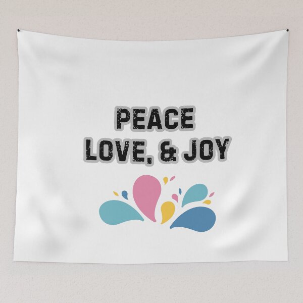 Item preview, Peace, Love, & Joy designed and sold by Combat Skies.