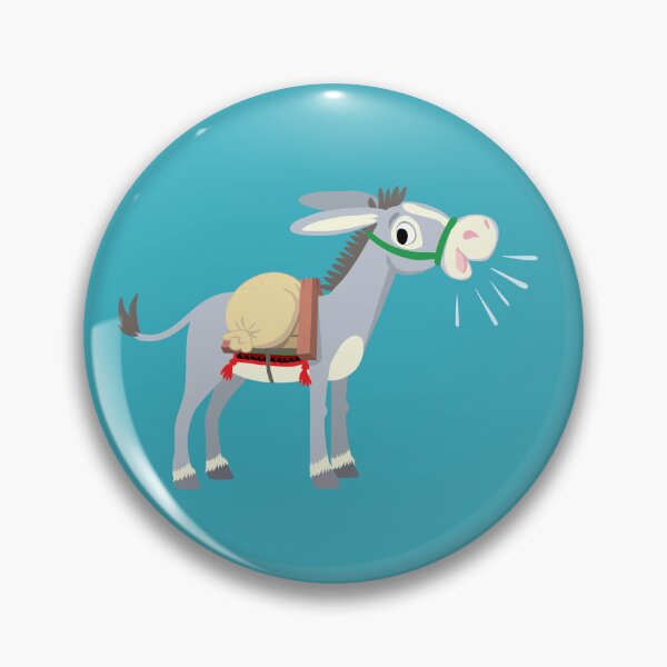 Item preview, donkey carrying a sack of flour on its back designed and sold by duxpavlic.
