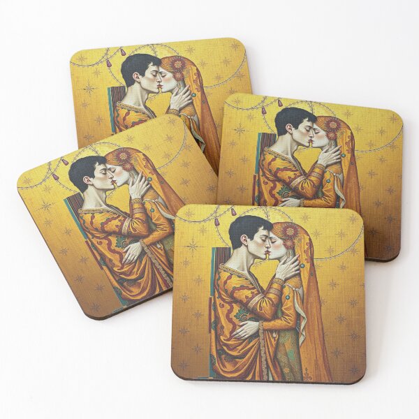 Item preview, The Kiss Version of Gustav Klimt designed and sold by Erlin Rudho.
